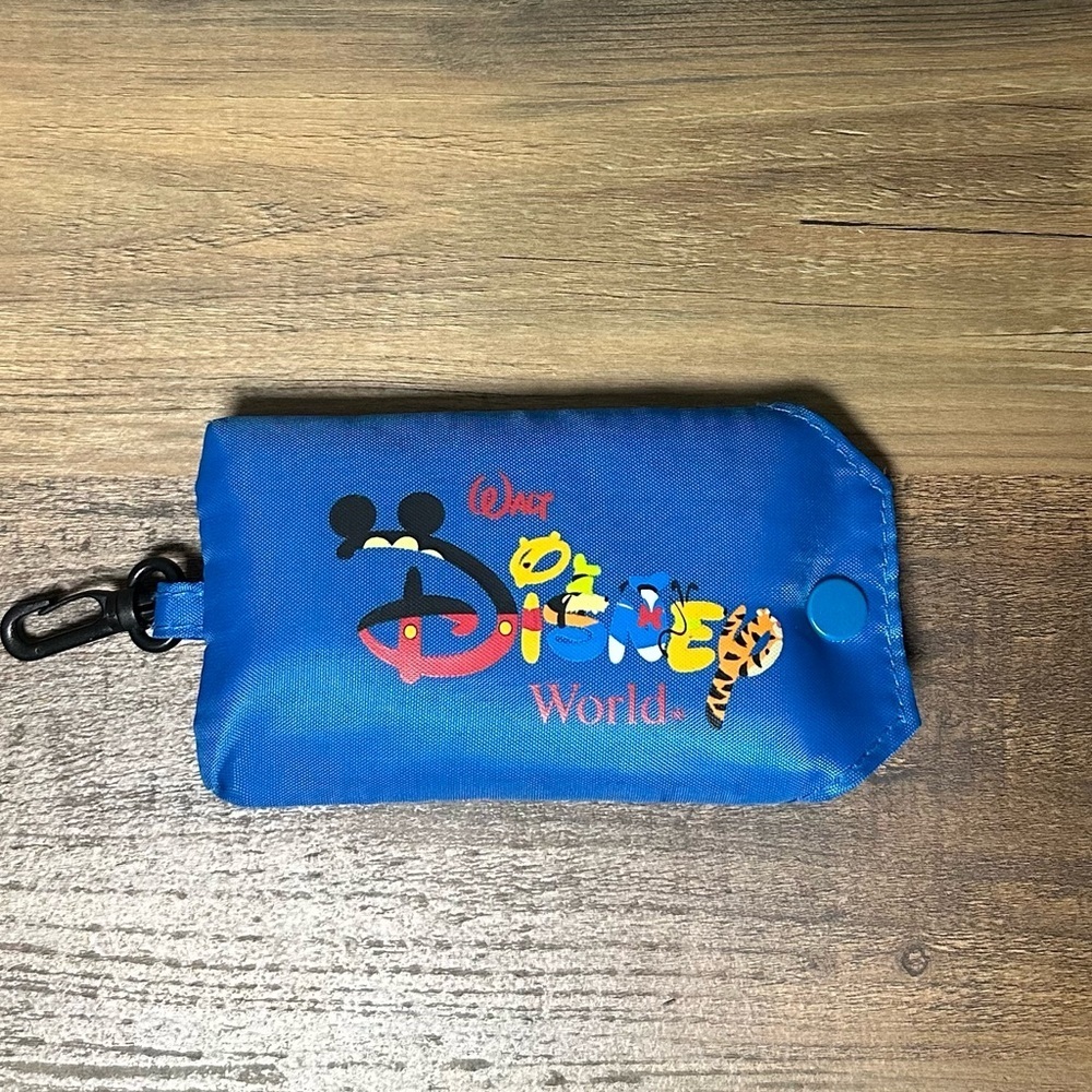 Disney Blue Nylon Tote Bag. New without tags. - Picture 3 of 3